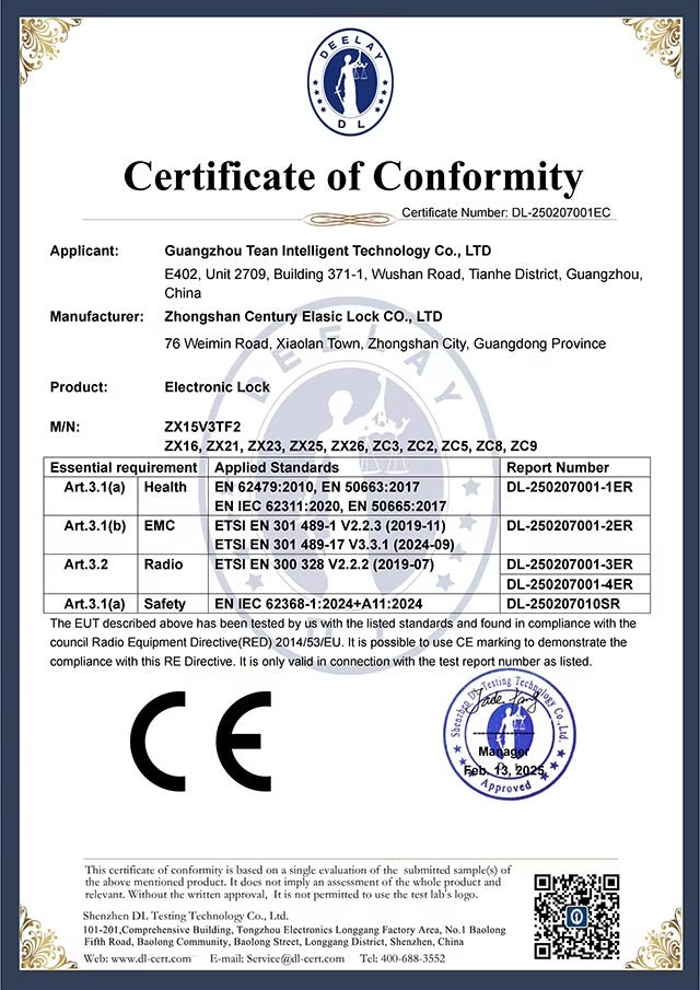 AL-01 SMART LOCK Fingerprint